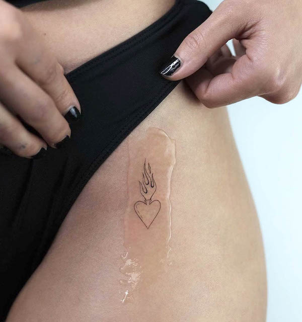 Share 89 about mandala thigh tattoo best  indaotaonec