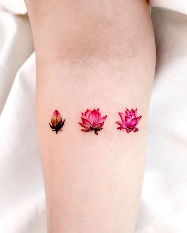 25 Pretty Lotus Flower Tattoo Ideas For Women  Tikli