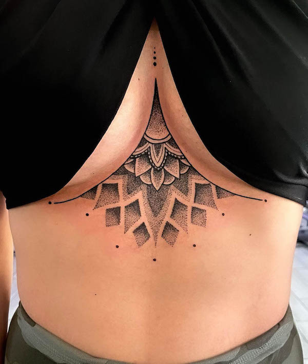 100 Sternum  Underboob Tattoo Ideas and Designs in 2023