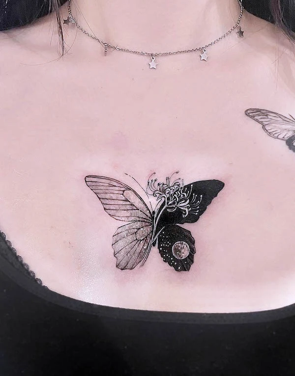 bat flock chest tattooTikTok Search
