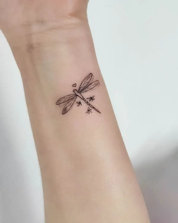 24 Exquisite Dragonfly Tattoo Ideas For Men  Women in 2023