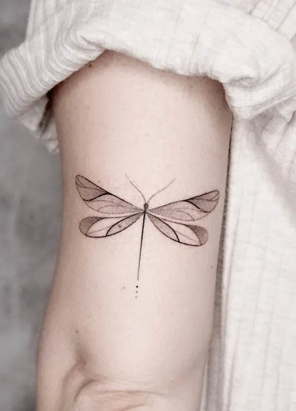 158 Elegant Dragonfly Tattoos With Simple Designs And Unique Ideas