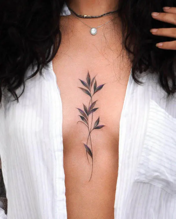 simple but elegant small tattoo under breast.  Cute hand tattoos, Pretty  tattoos for women, Cute tattoos for women