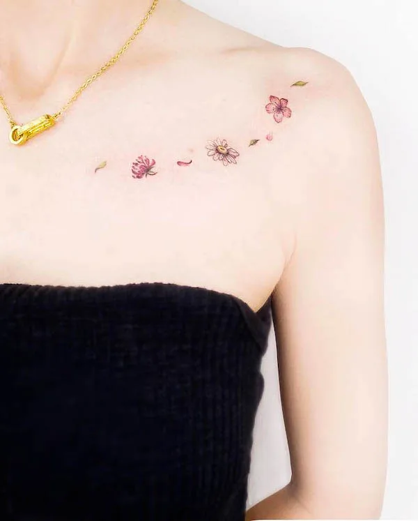 Tattoo uploaded by Ikova tattoo studio • Rose chest tattoo • Tattoodo