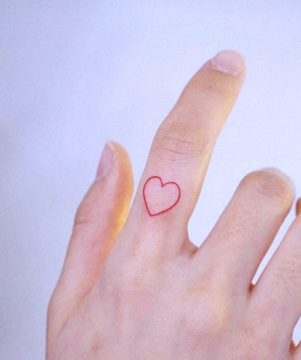 Heart Tattoos on Wrist 40 Tiny Hearts on Wrists for Girls