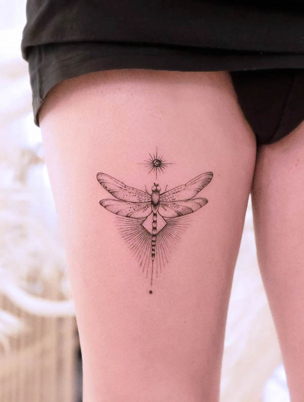 Dragonfly Henna Picture Painting Temporary Tattoo on Wrist Using  Hennabased Paint Stock Photo  Image of fashion glamour 236681928