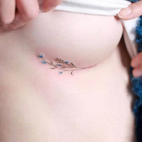 under boobie tattoos