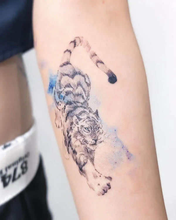 62+ Best Tiger Tattoos On Forearm