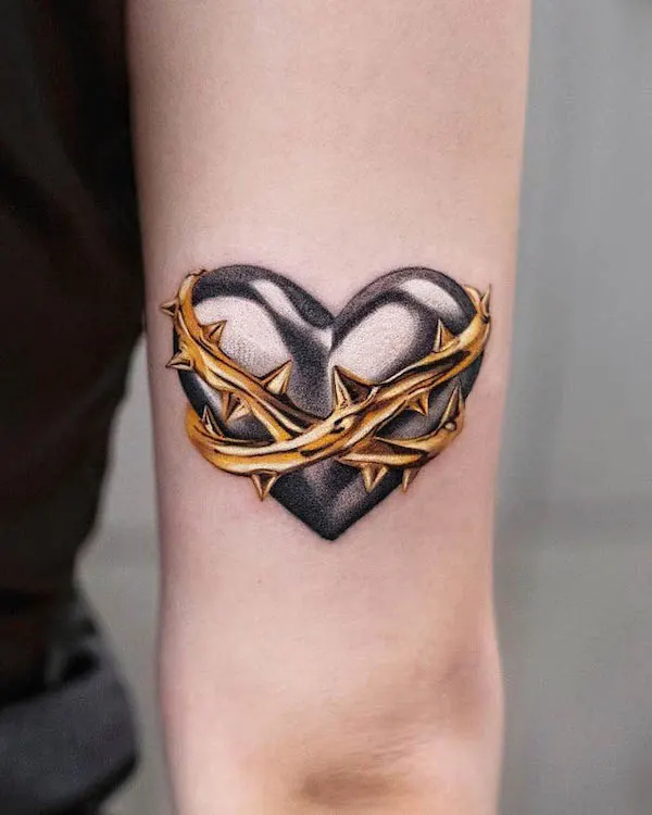 Heart Love Symbol Logo on White Background Tribal Stencil Tattoo Design  Concept Flat Vector Illustration 14398100 Vector Art at Vecteezy
