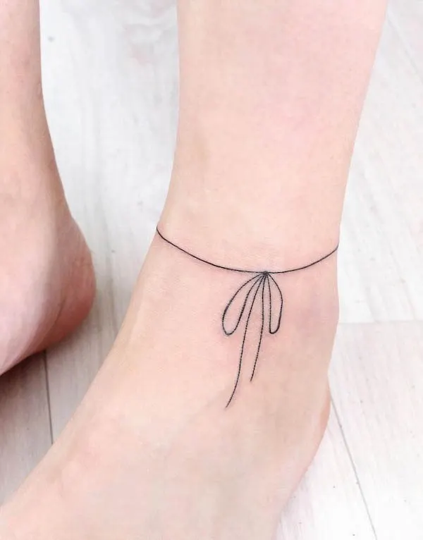 A Simple Anklet #henna #tattoo #melbourne #victoria #ankle… | Flickr