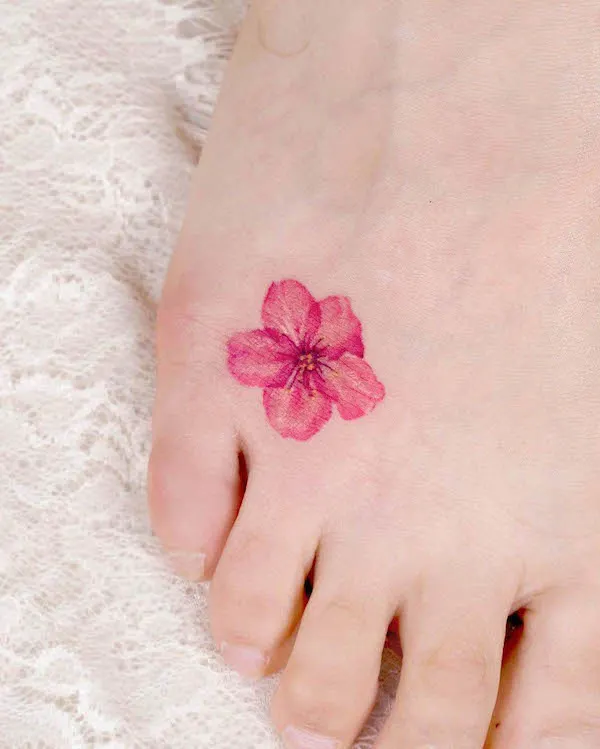 70 Gorgeous Foot Tattoos For Women