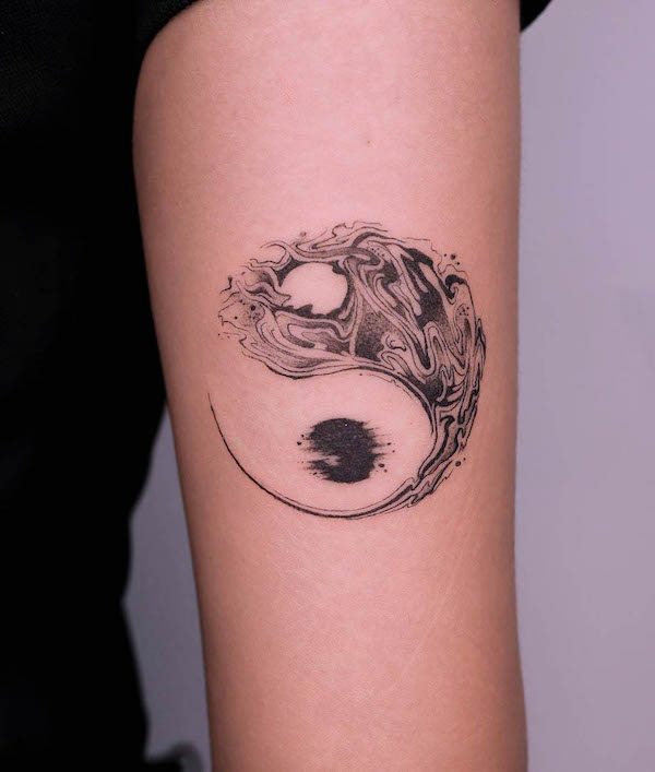 Yin Yang Tattoo Art Yin Yang Tattoo Art