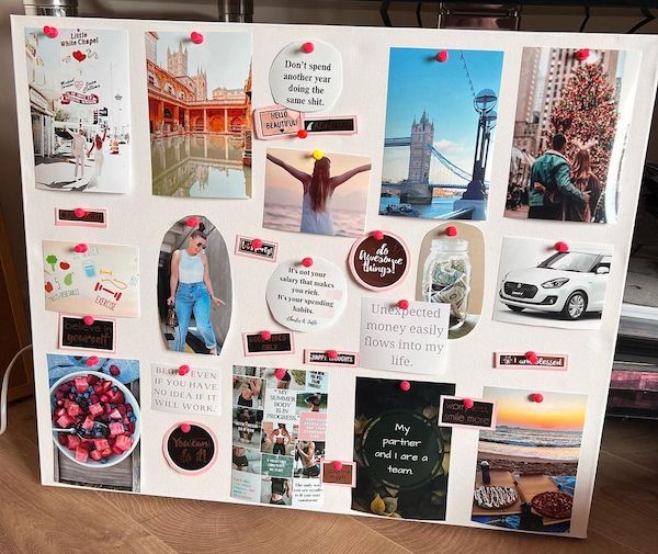 How to make a vision board that works in 2023  Making a vision board,  Vision board, Vision board themes