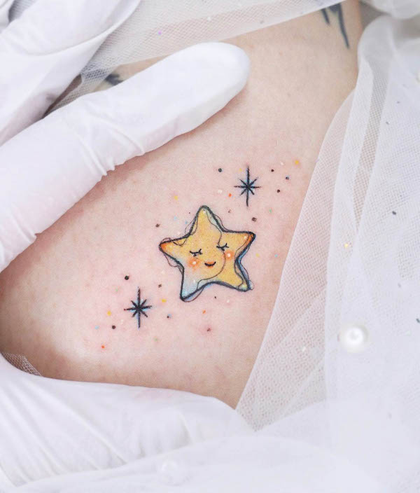 41 Amazing Star Tattoos and Ideas for Women  StayGlam