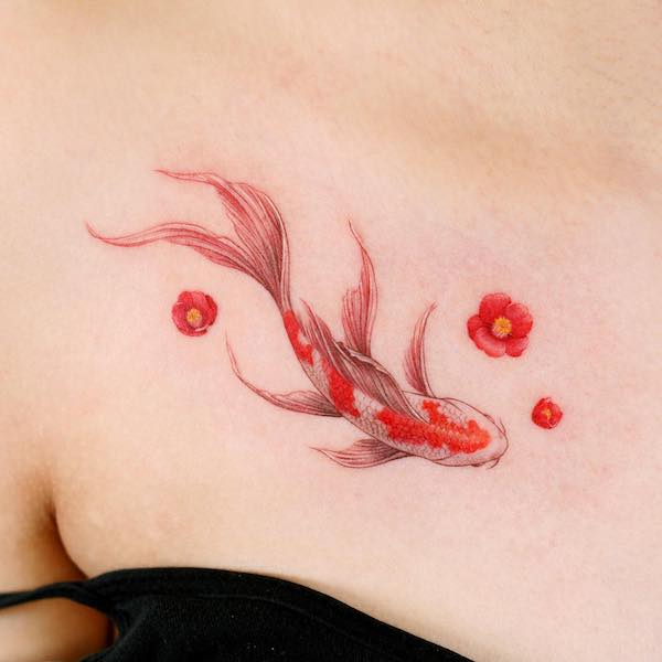 Koi Fish Tattoo Stencils  Fish stencil Koi fish tattoo Japanese koi fish  tattoo