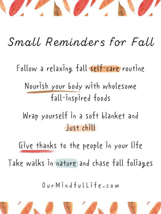 89 Beautiful Fall Quotes To Fall In Love With The Season Our Mindful Life