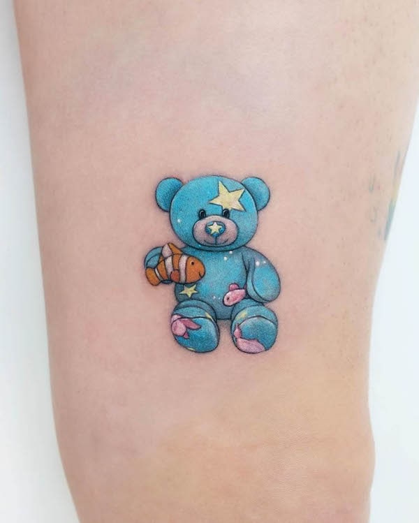 303 Simple Teddy Bear Tattoo Images, Stock Photos, 3D objects, & Vectors |  Shutterstock