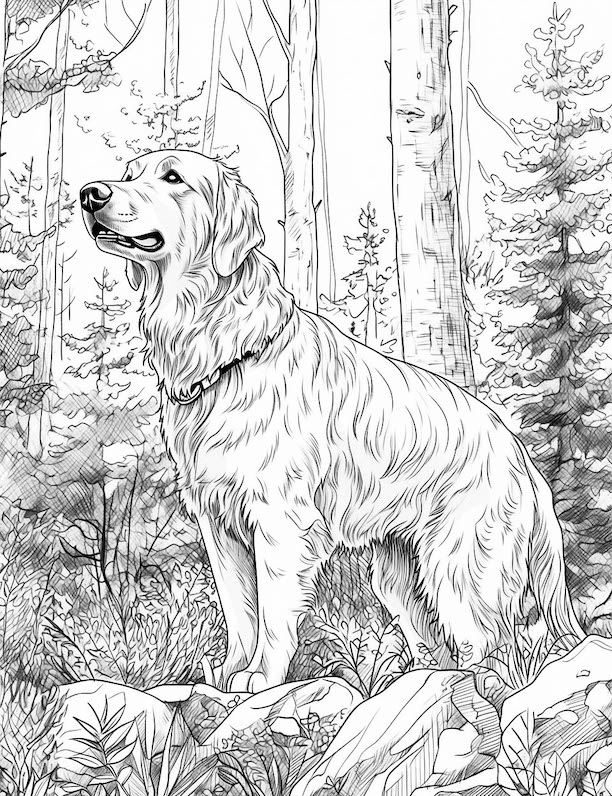 10 Michaels Dog Coloring Book: Unleash Your Artistic Side with Man's Best Friend