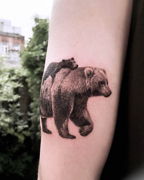 12+ Realistic Bear Tattoo Ideas | PetPress | Polar bear tattoo, Bear tattoos,  Bear tattoo designs