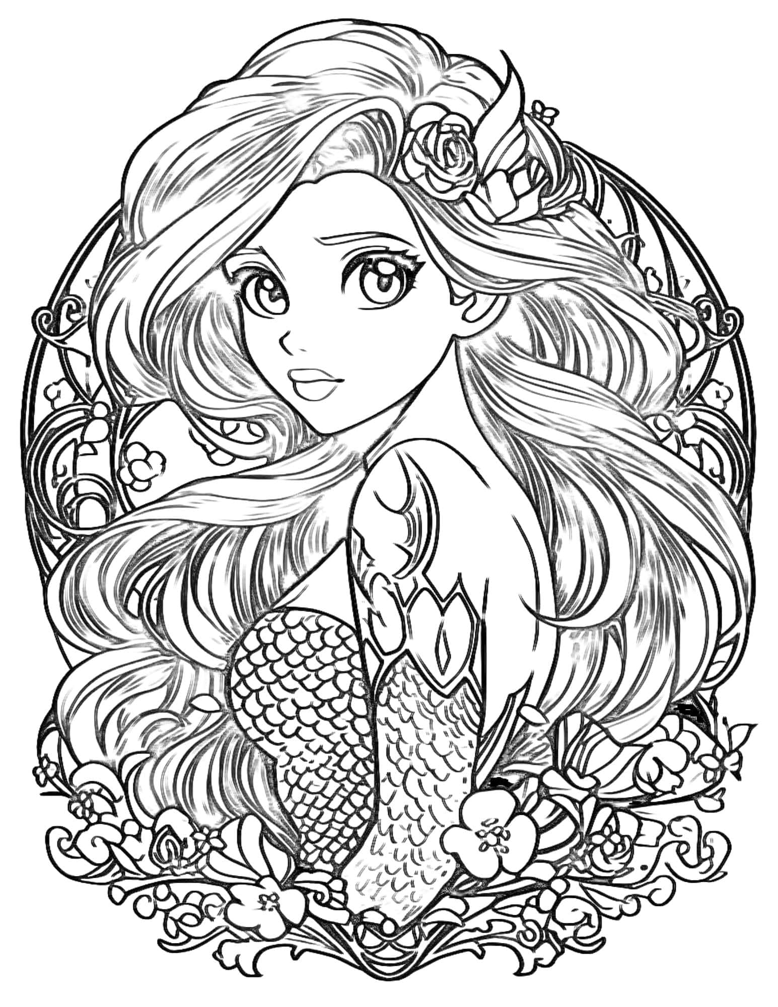 Anime Coloring Pages For Kids & Adults - World of Printables