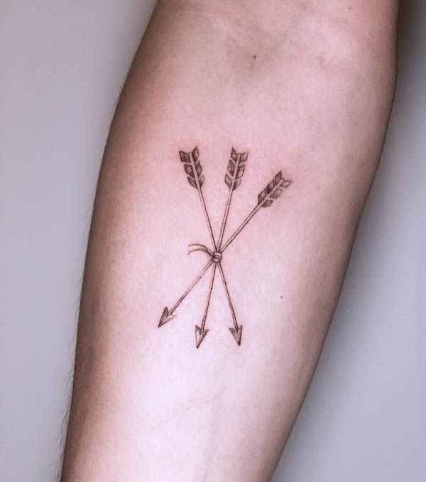 Top 30 Arrow Tattoos For Men - Lazy Penguins