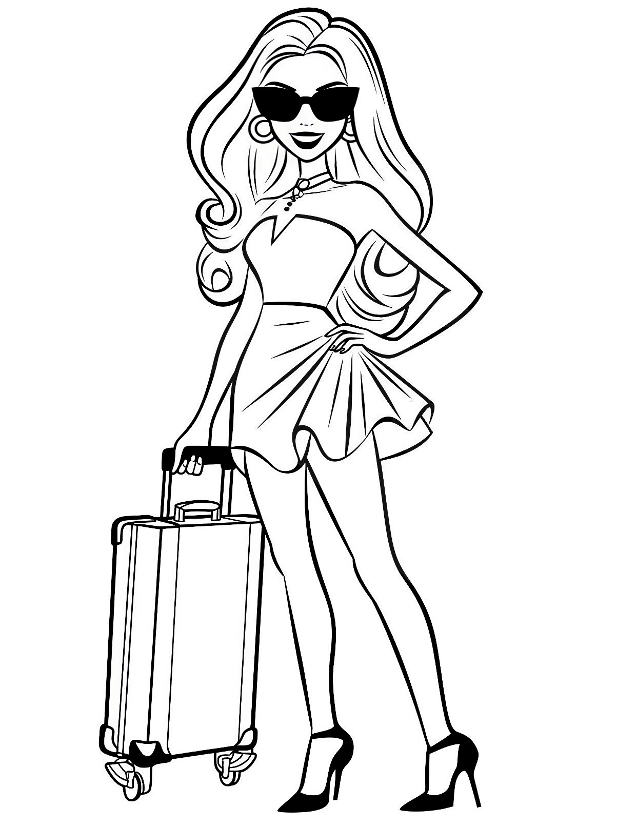 Barbie colouring games 2025 online