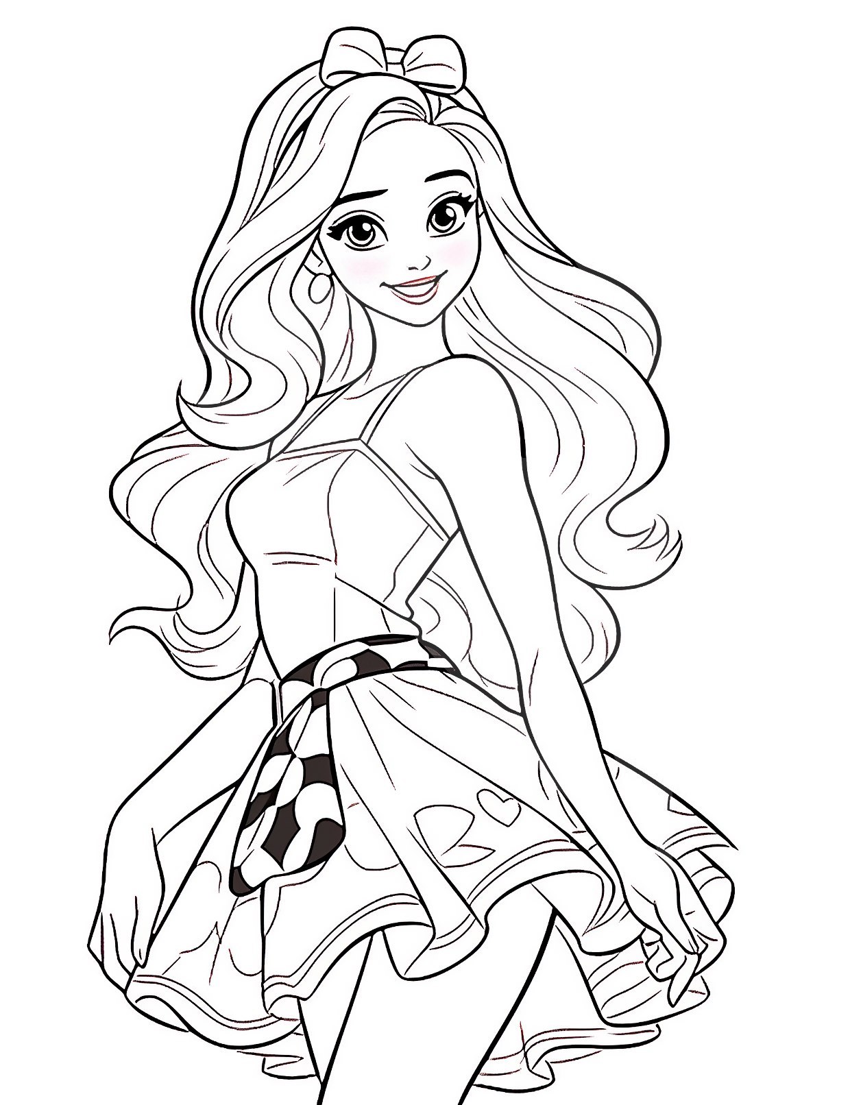48 Barbie Coloring Pages For Kids And Adults - Our Mindful Life