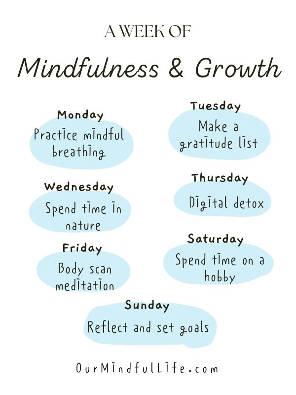 If you are looking to live more mindfully, here's how you can introduce growth and intention to each day.