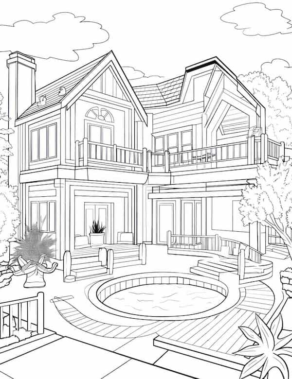 Dream house with a pool