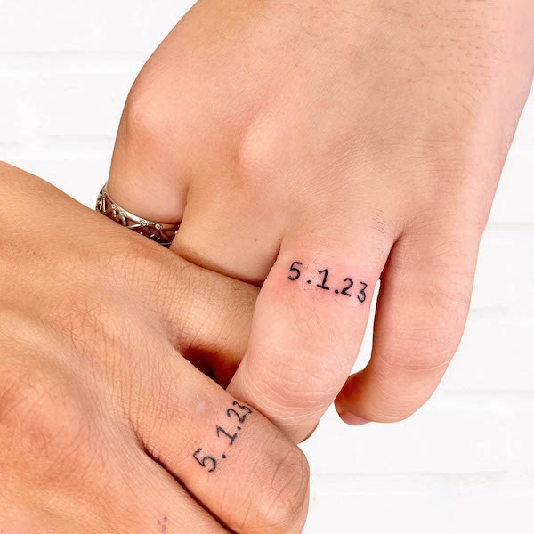 34 Awesome Word Wedding Tattoos - Weddingomania