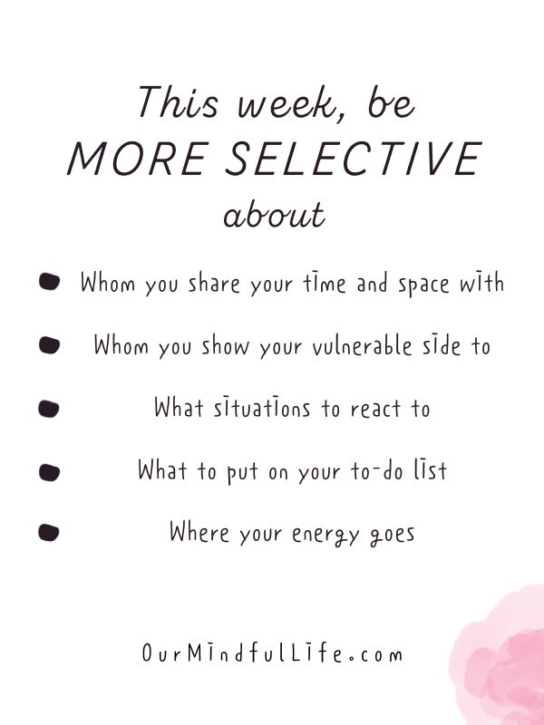 This week be more selective about inspiring monday quotes