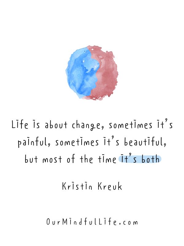 Changes can be painful and beautiful_quotes about new beginnings