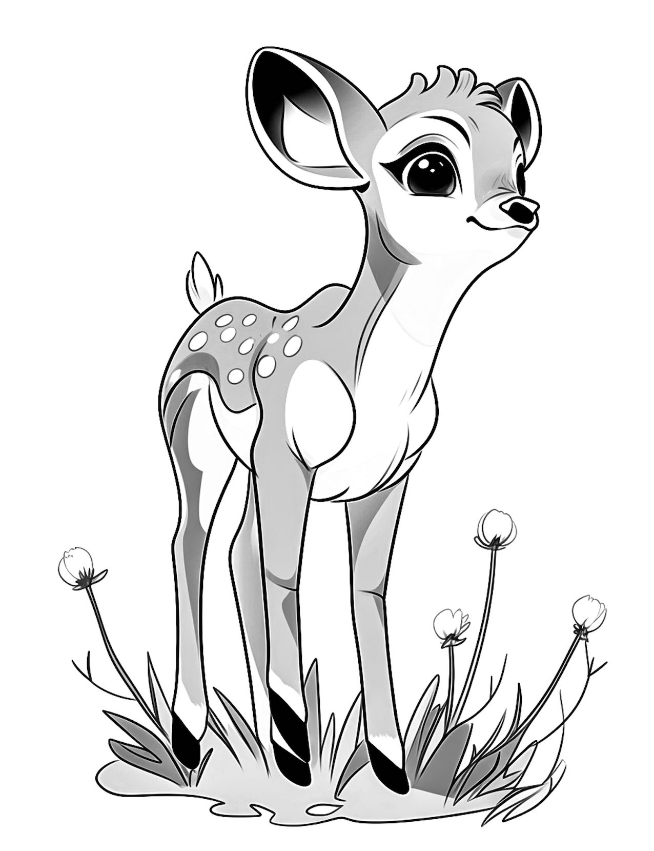 48 Enchanting Deer Coloring Pages For Kids And Adults - Our Mindful Life