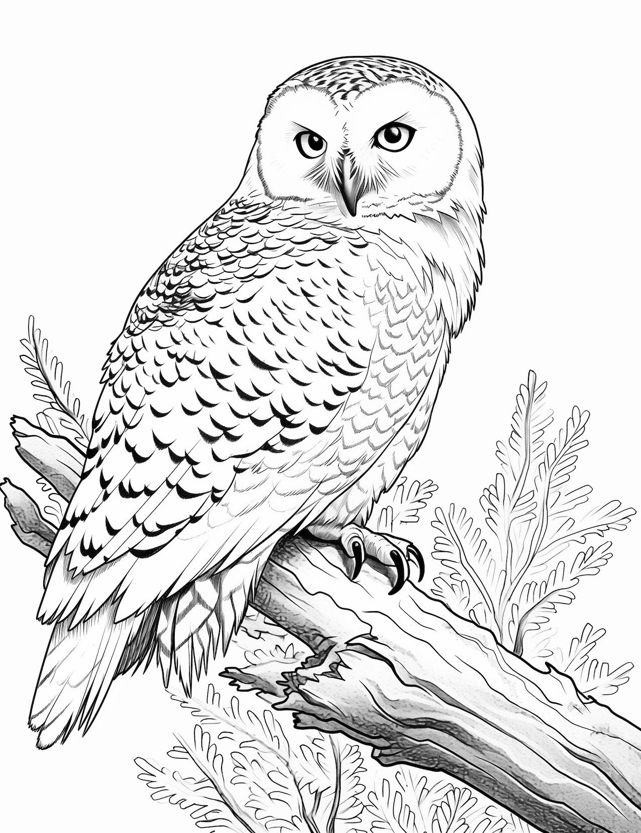 10 Majestic Owl Coloring Pages for Bird Lovers