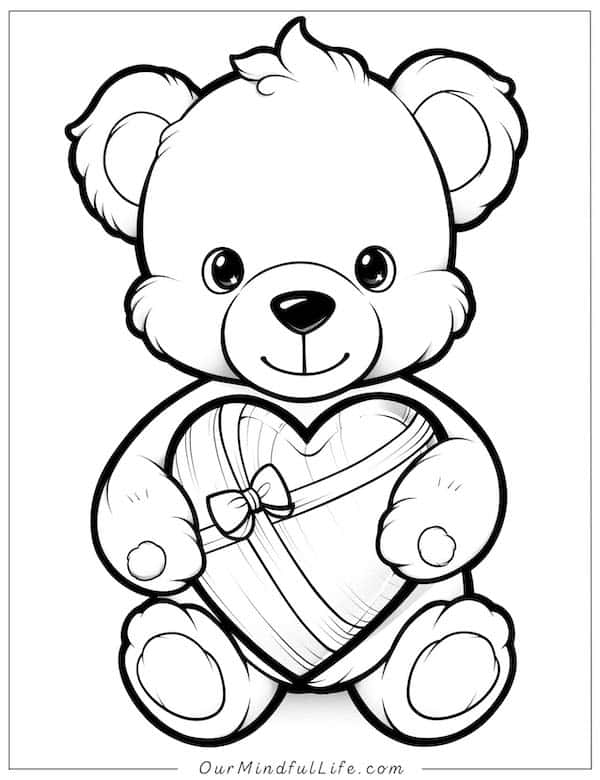 Valentine teddy bear