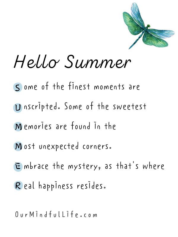67 Cheerful Quotes About Summertime Our Mindful Life