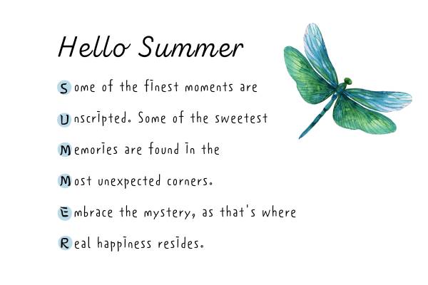 Inspiring quotes about summertime