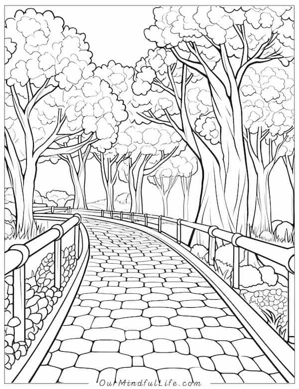 Path in a park