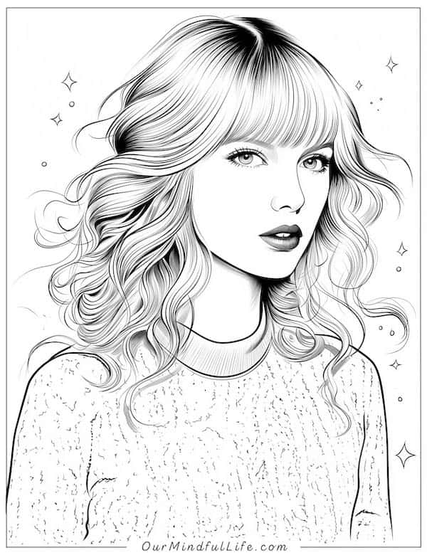 30 Amazing Taylor Swift Coloring Pages [Free Printable]